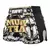 Short Muay Thai Golden Gladiator estilo retro TUF-MRS202-BLK en internet