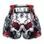 Short Muay Thai White Devil Skull TUF-MS619-WHT - comprar online