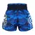 Short Muay Thai Blue Camouflage - Fighters Argentina