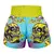 Short Muay Thai Trippy Skull TUF-MS682-LTB - Fighters Argentina