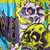 Imagen de Short Muay Thai Trippy Skull TUF-MS682-LTB