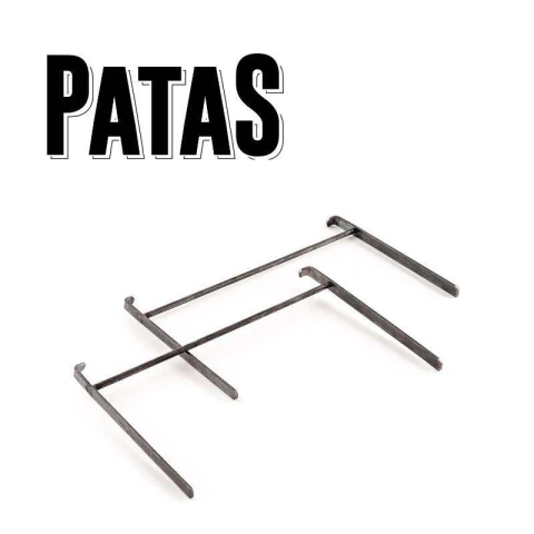 Patas desmontables para La Planchetta de 2 hornallas - comprar online