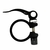 ABRACADEIRA SELIM ALUMINIO 34.9MM GTA COM BLOCAGEM - PRETO