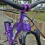 Bicicleta Alumínio Aro 26 GTA Gravity, Pedivela Integrado, Relação Single, Freio Hidraulico, Quadro 13,5" - Roxo com Pneus Roxo - loja online