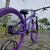 Bicicleta Alumínio Aro 26 GTA Gravity, Pedivela Integrado, Relação Single, Freio Hidraulico, Quadro 13,5" - Roxo com Pneus Roxo - comprar online
