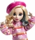 Boneca Monster High Wandinha Addams - Enid Core - Mattel - Chumbo Com Chantilly