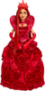 Boneca Descendants: The Rise of Red – Queen of Hearts Fashion Doll with Movie-Inspired Royal Gown - comprar online