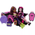 Monster High Eeekend Getaway Playset 27pc with Draculaura & Clawdeen Wolf Doll and Vehicle - comprar online