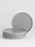 Plato Playo Procelana Fashion Grey Gris 25 cm 6 Piezas