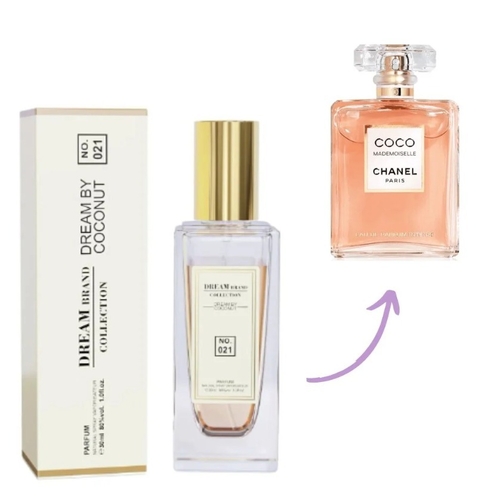 Perfume Tubete Dream Brand Collection (021) - Inspirado Coco Mademoiselle - 30ml - comprar online