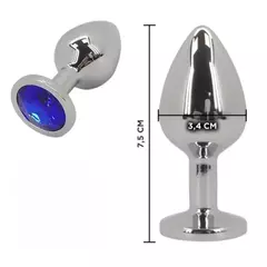 Plug Anal Cygnus Azul M - comprar online