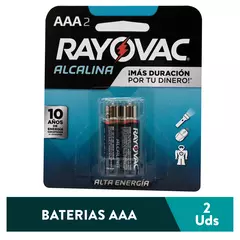 PILA RAYOVAC ALCALINA AA X2 - comprar online