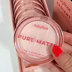 Base Líquida Soft Blend + Pó Matificante Pure Matte - Ruby Rose