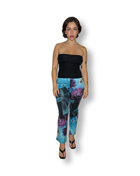 PSYCHEDELIC FLORAL PANTS
