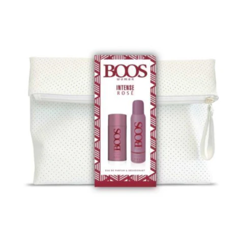 Boos Neceser Intense Woman Rose Edp 90 ml + Deo 127 ml