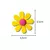 APLIQUE EMBORRACHADO FLOR MARGARIDA AMARELA - (Unid ou kit promocional) - comprar online
