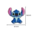APLIQUE EMBORRACHADO STITCH AZUL - (Unid ou kit promocional) - comprar online