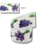 Fita Estampada Floral Lavanda 38mm – 1m