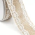Fita de Juta com Renda Cru - 52mm x 1mt