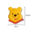 APLIQUE EMBORRACHADO ROSTO URSO POOH - (Unid ou kit promocional) - comprar online