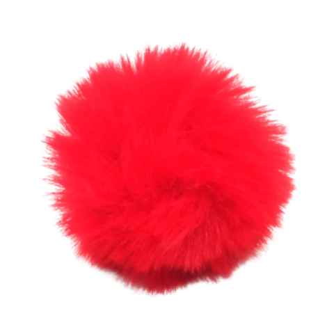 Pompom Pelúcia – Vermelho 70mm