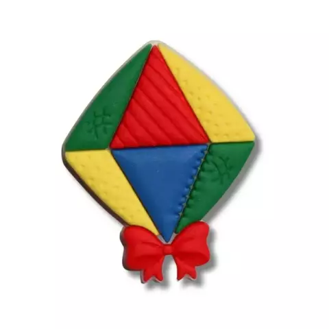 APLIQUE EMBORRACHADO BALÃO JUNINO VERMELHO - (Unid ou kit promocional)