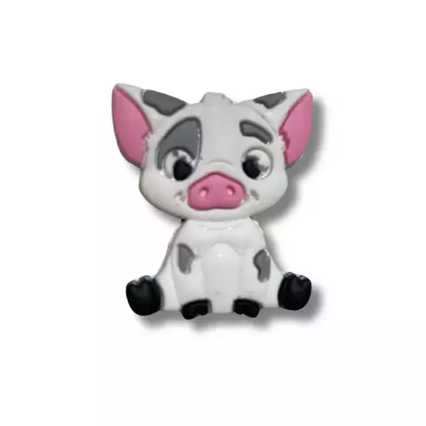 APLIQUE EMBORRACHADO PORQUINHO POÁ - (Unid ou kit promocional)