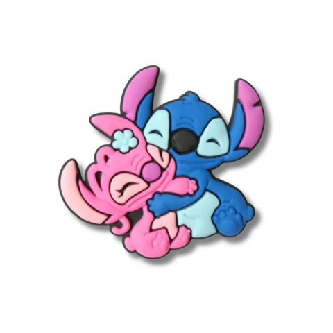 APLIQUE EMBORRACHADO STITCH CASAL - (Unid ou kit promocional)