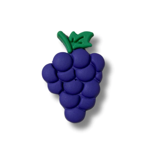 APLIQUE EMBORRACHADO FRUTA - UVA - (Unid ou kit promocional)