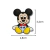 APLIQUE EMBORRACHADO MICKEY BABY - comprar online