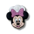 APLIQUE EMBORRACHADO MINNIE CONFEITEIRA ROSA - (Unid ou kit promocional)