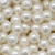 Pérola com furo Creme 10mm – pct c/20g