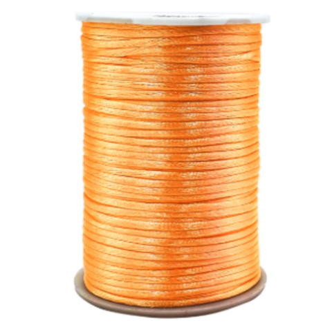 Fio de Seda Rabo de Rato 1mm - Laranja
