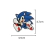 APLIQUE EMBORRACHADO SONIC VELOZ - (Unid ou kit promocional) - comprar online