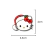 APLIQUE EMBORRACHADO HELLO KITTY NATAL - (Unid ou kit promocional) - comprar online