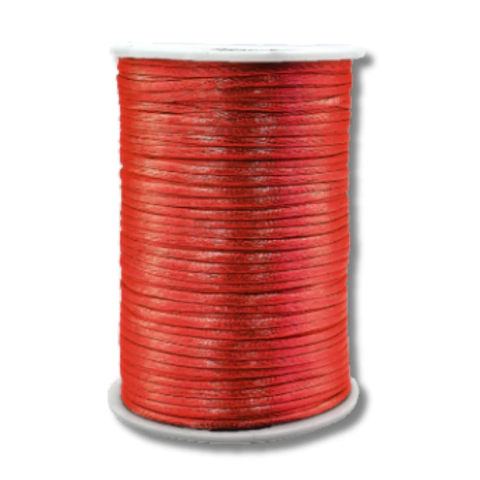 Fio de Seda Rabo de Rato 1mm - Vermelho