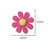 APLIQUE EMBORRACHADO FLOR MARGARIDA PINK - (Unid ou kit promocional) - comprar online