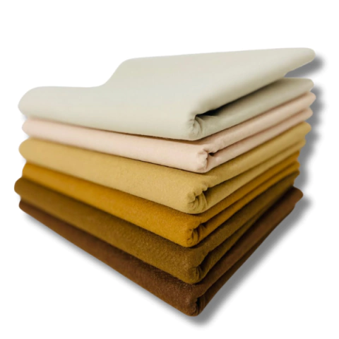 Kit Feltro Santa Fé Tons de Marrom - 6 Peças 50x140