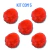 Pompom Pelúcia – Vermelho 40mm na internet