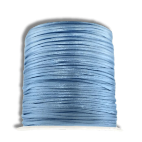 Fio de Seda Rabo de Rato 1mm - Azul BB