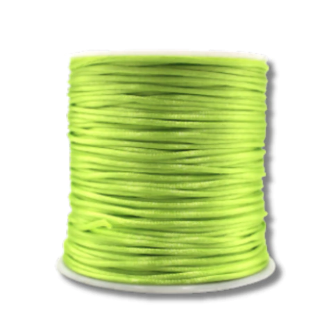 Fio de Seda Rabo de Rato 1mm - Verde BB