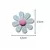 APLIQUE EMBORRACHADO FLOR MARGARIDA AZUL - (Unid ou kit promocional) - comprar online