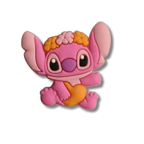 APLIQUE EMBORRACHADO ANGEL FLORAL - (Unid ou kit promocional)