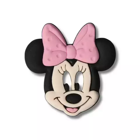 APLIQUE EMBORRACHADO MINNIE ROSA - (Unid ou kit promocional)