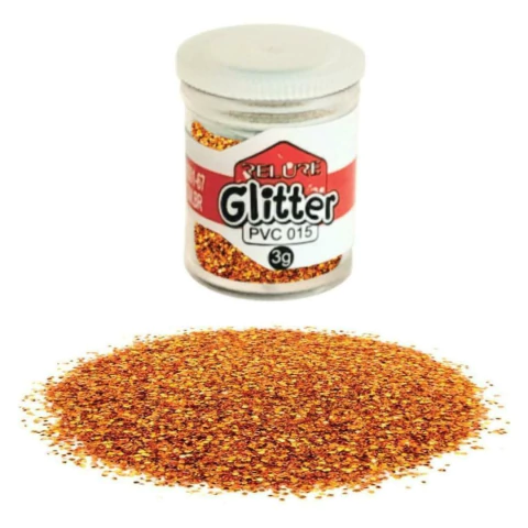 Glitter Pvc Cobre 3g
