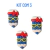 APLIQUE EMBORRACHADO LÁPIS ESCOLAR AZUL - (Unid ou kit promocional) - comprar online