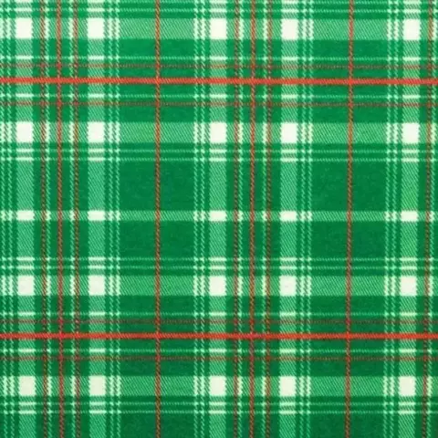 Feltro Estampado Natalino Xadrez Verde com Vermelho - cód. 036.504