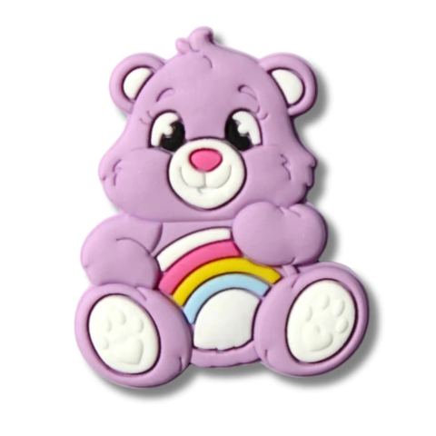 APLIQUE EMBORRACHADO URSINHOS CARINHOSOS LILÁS - (Unid ou kit promocional)