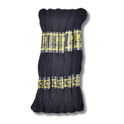 Linha Meada Preto 8mt