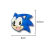 APLIQUE EMBORRACHADO ROSTO SONIC - (Unid ou kit promocional) - comprar online